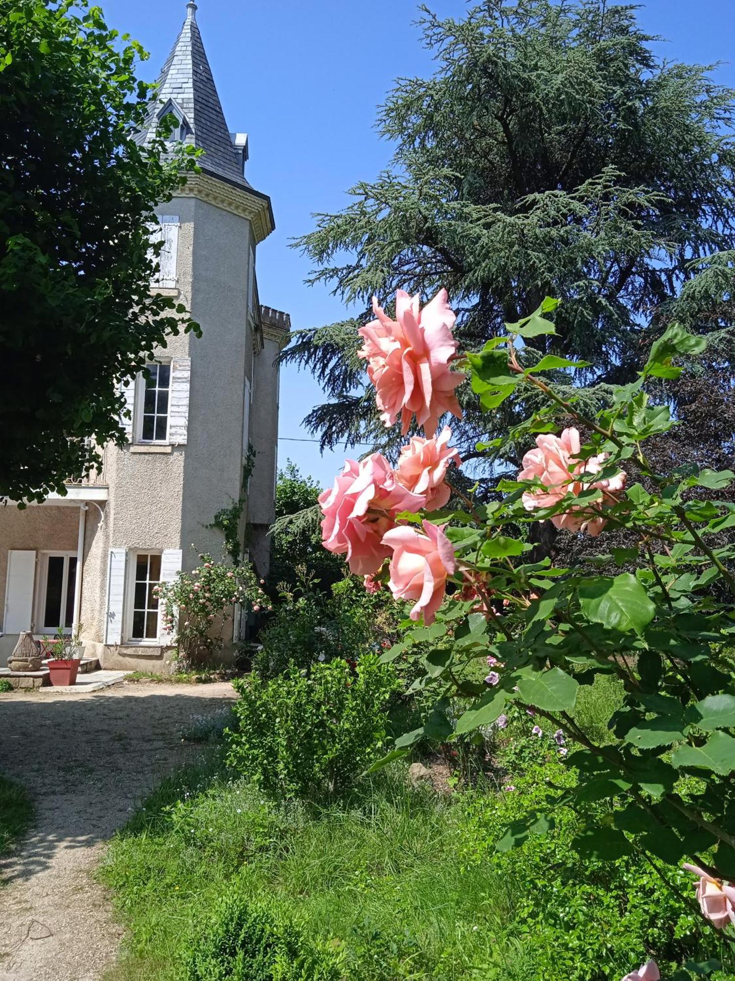Maison Calme Avec Piscine Entouree De Son Parc Quintenas Dış mekan fotoğraf